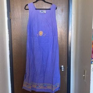 Vintage purple dress
